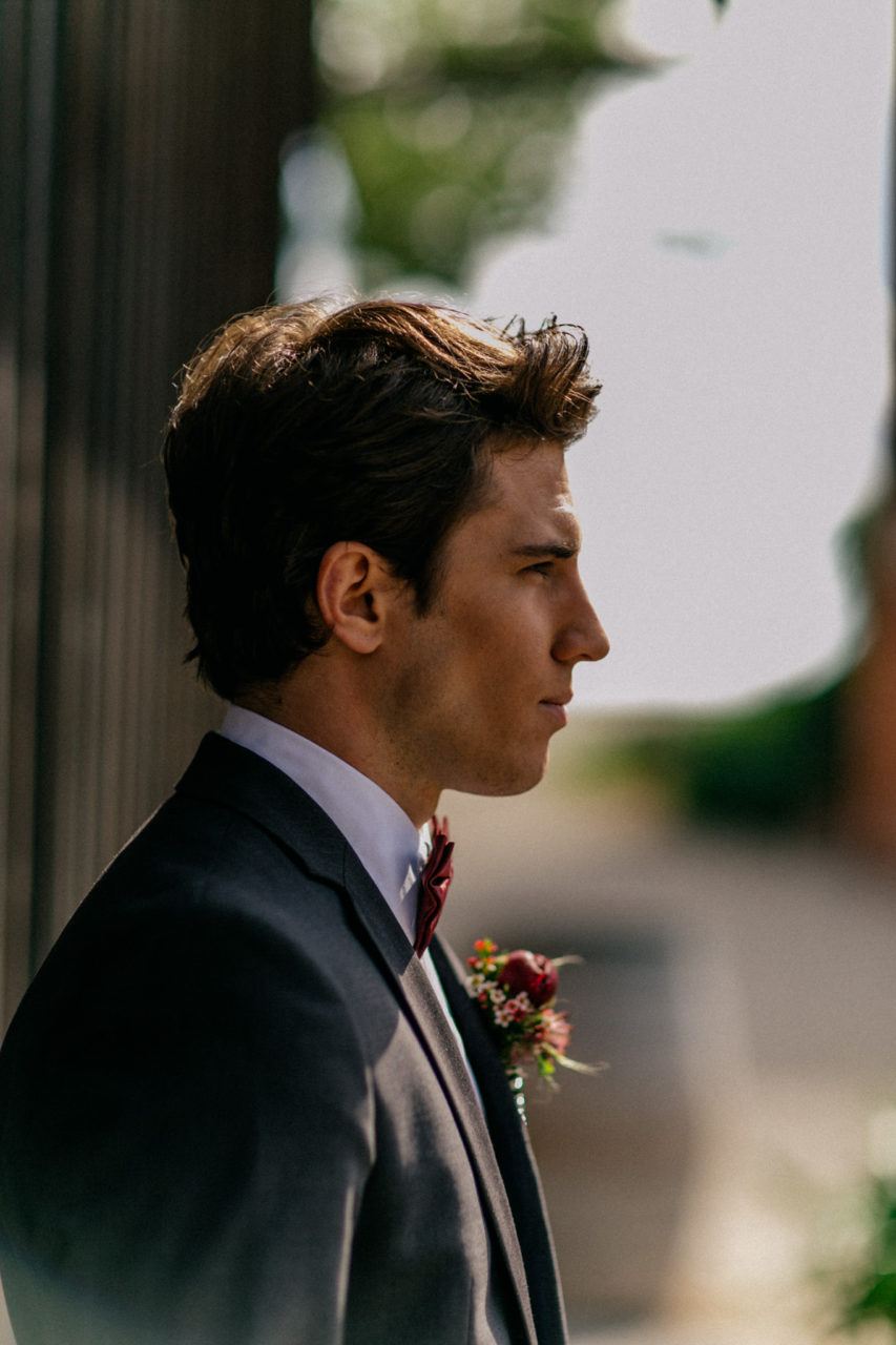 groom waiting for bride-wedding photographer stuttgart