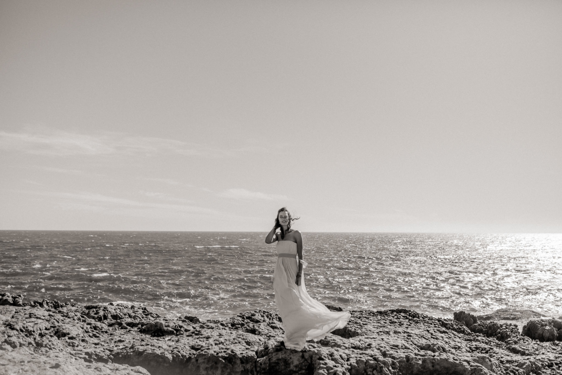 Wedding photographer perth-elopement australia-WA beach wedding WA-elfenkleid bridal gown-the quobba blow holes