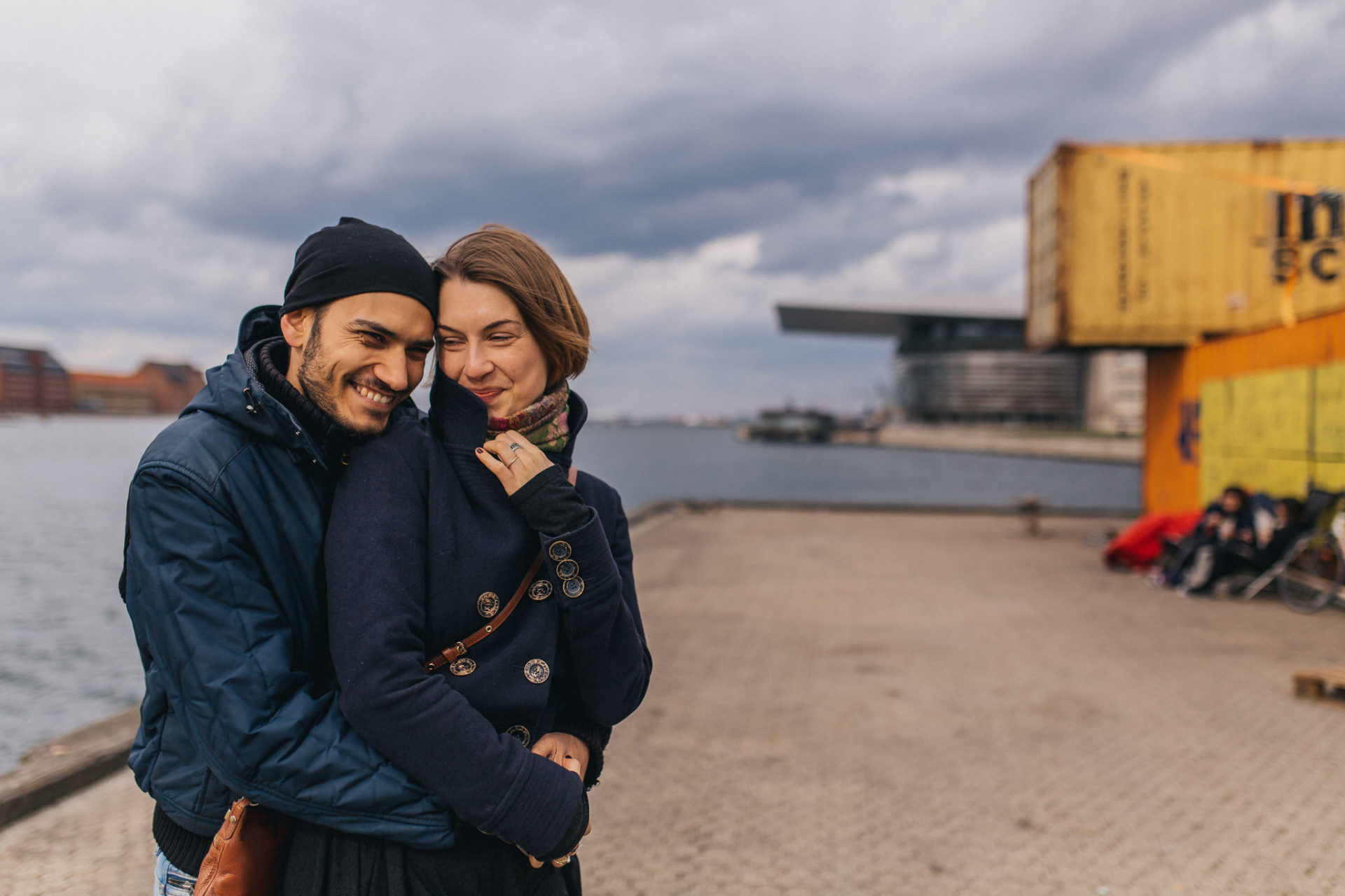 candid bw portrait-wedding photographer cph-elopement denmark-couple shoot-engagement session photos-elope europe