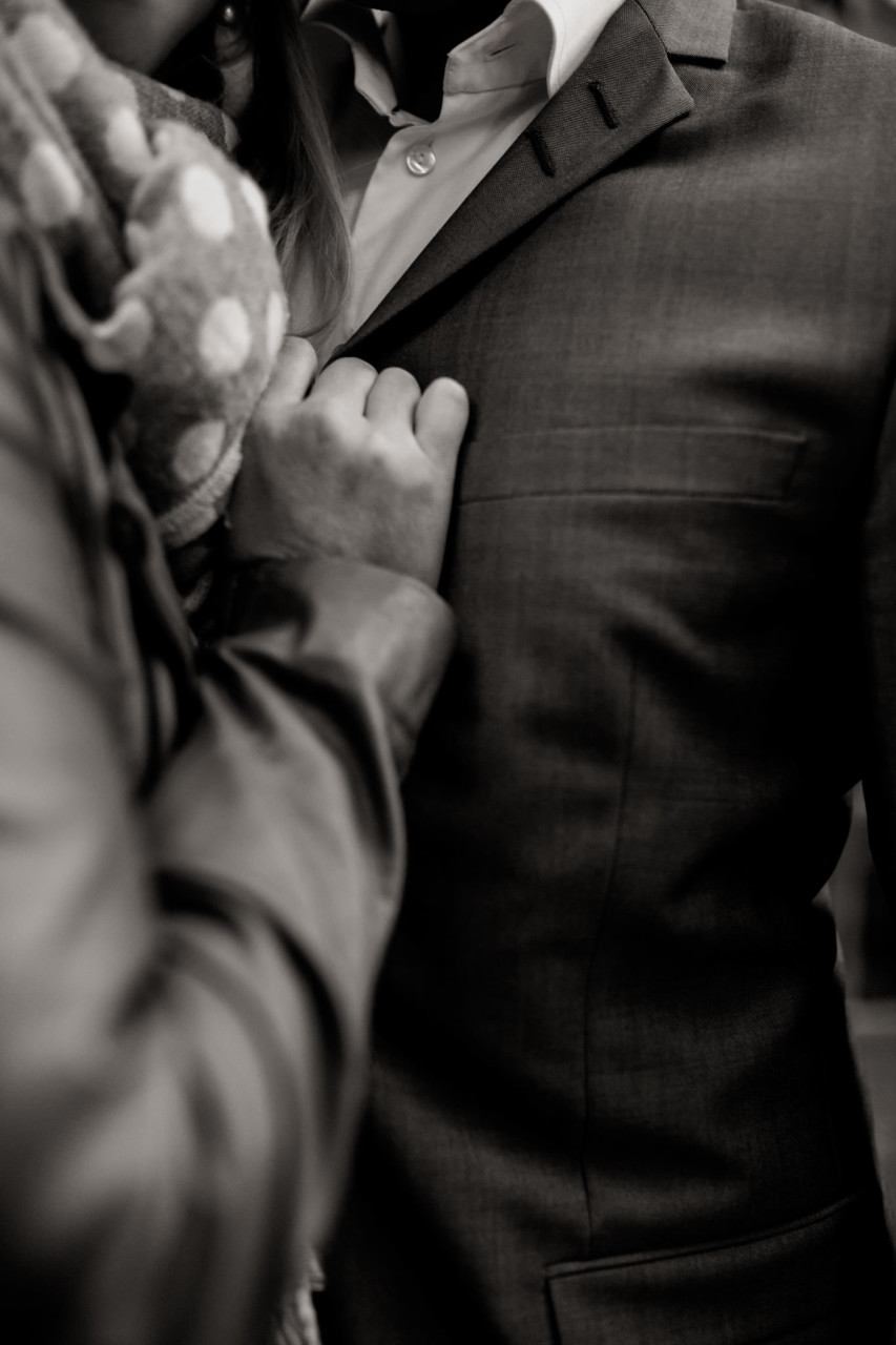 wedding photographer stockholm-engagement photos with dog-sweden elopement