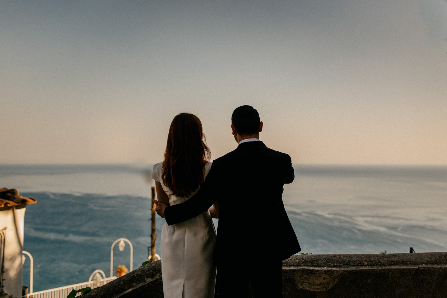 Hochzeitsfotograf Amalfi Küste-Positano Stadtspaziergang Flitterwochen
