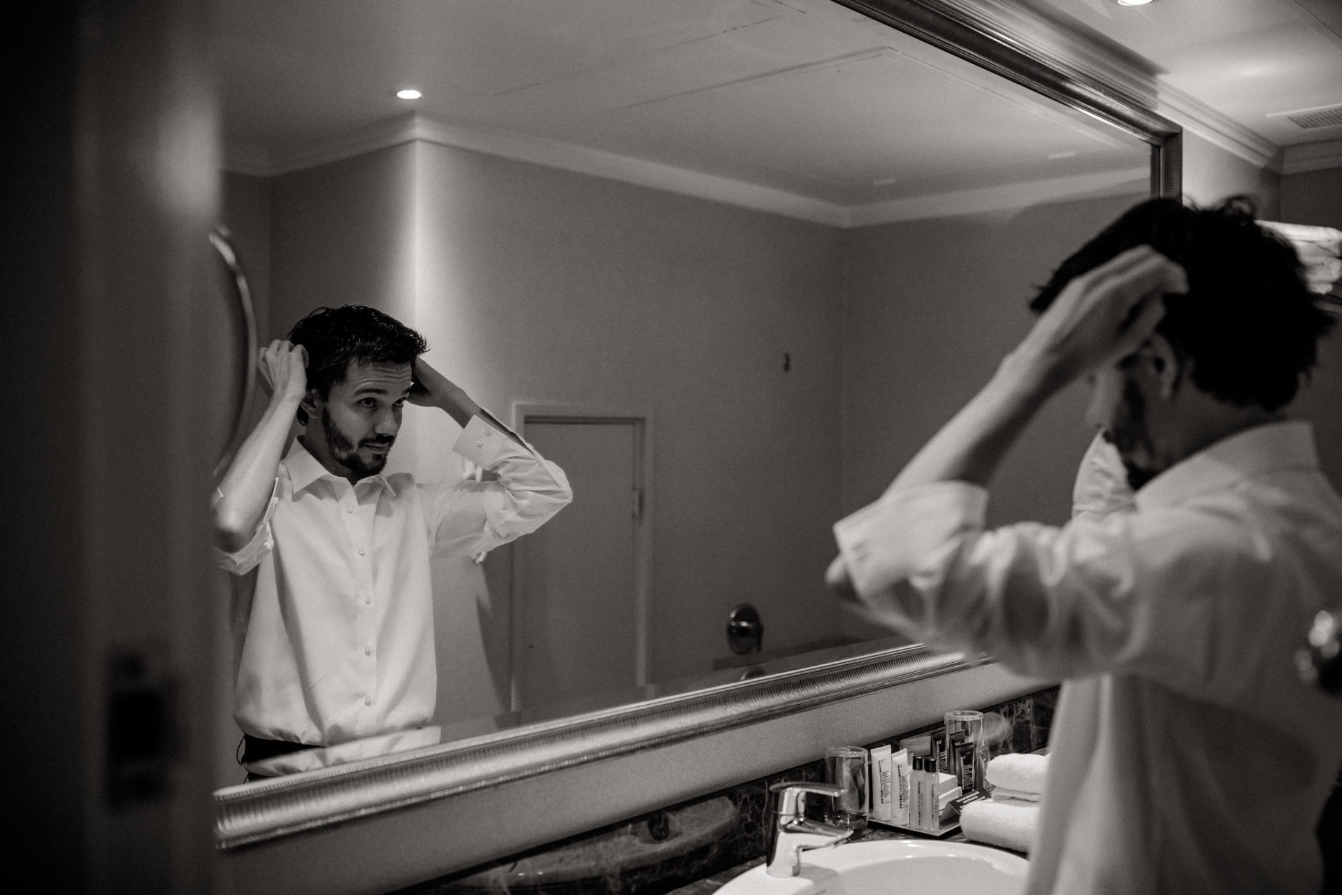 Perth Wedding Photographer-2 Wedding photographer Perth-getting ready groom-WA wedding photography
