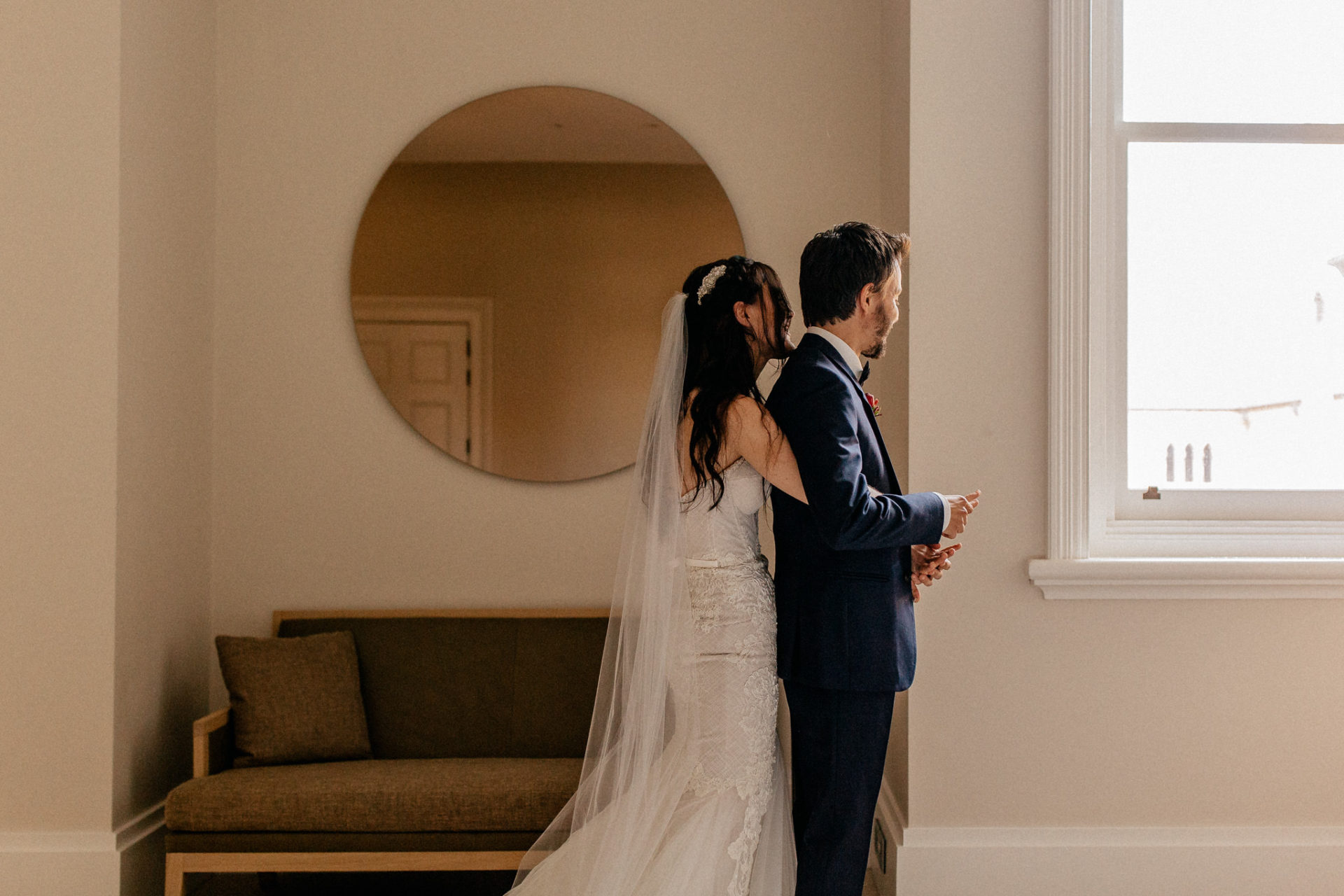 Perth Wedding Photographer-23 Wedding photographer Perth-solo merav gown-como the treasury hotel perth-bride and groom first look